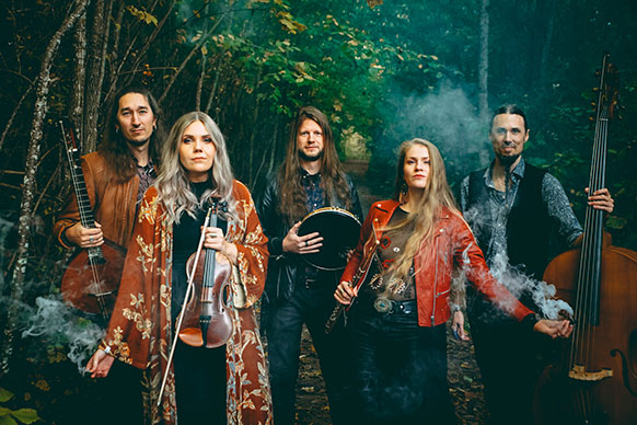 people holding musical instruments