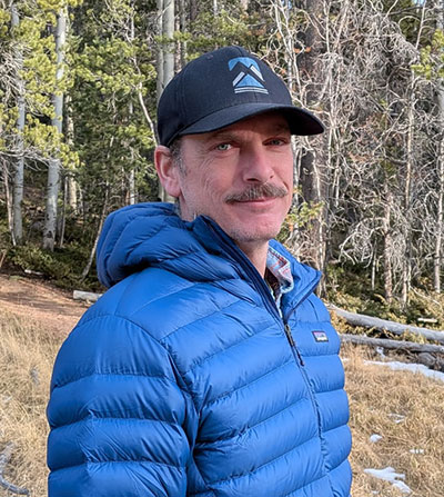 man standing outside