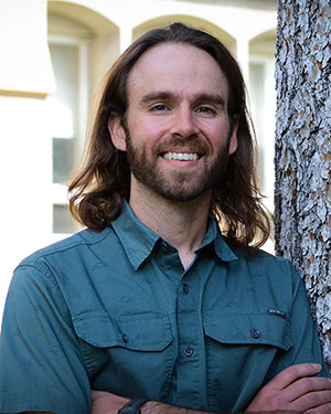 man standing outside