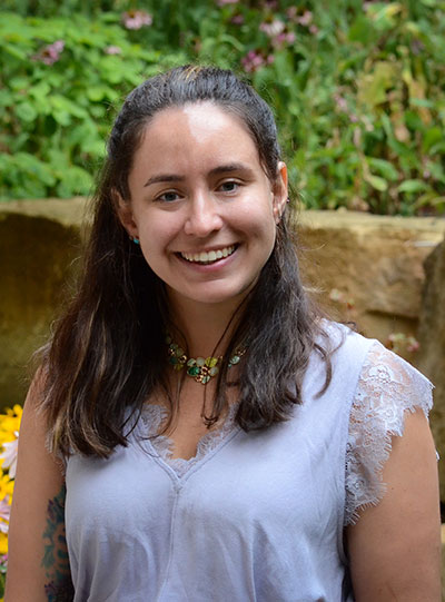 woman standing outside