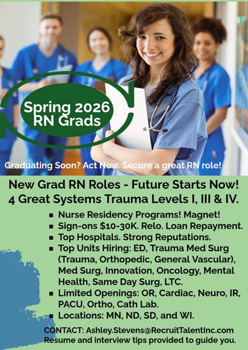 job flyer for nurse residency programs