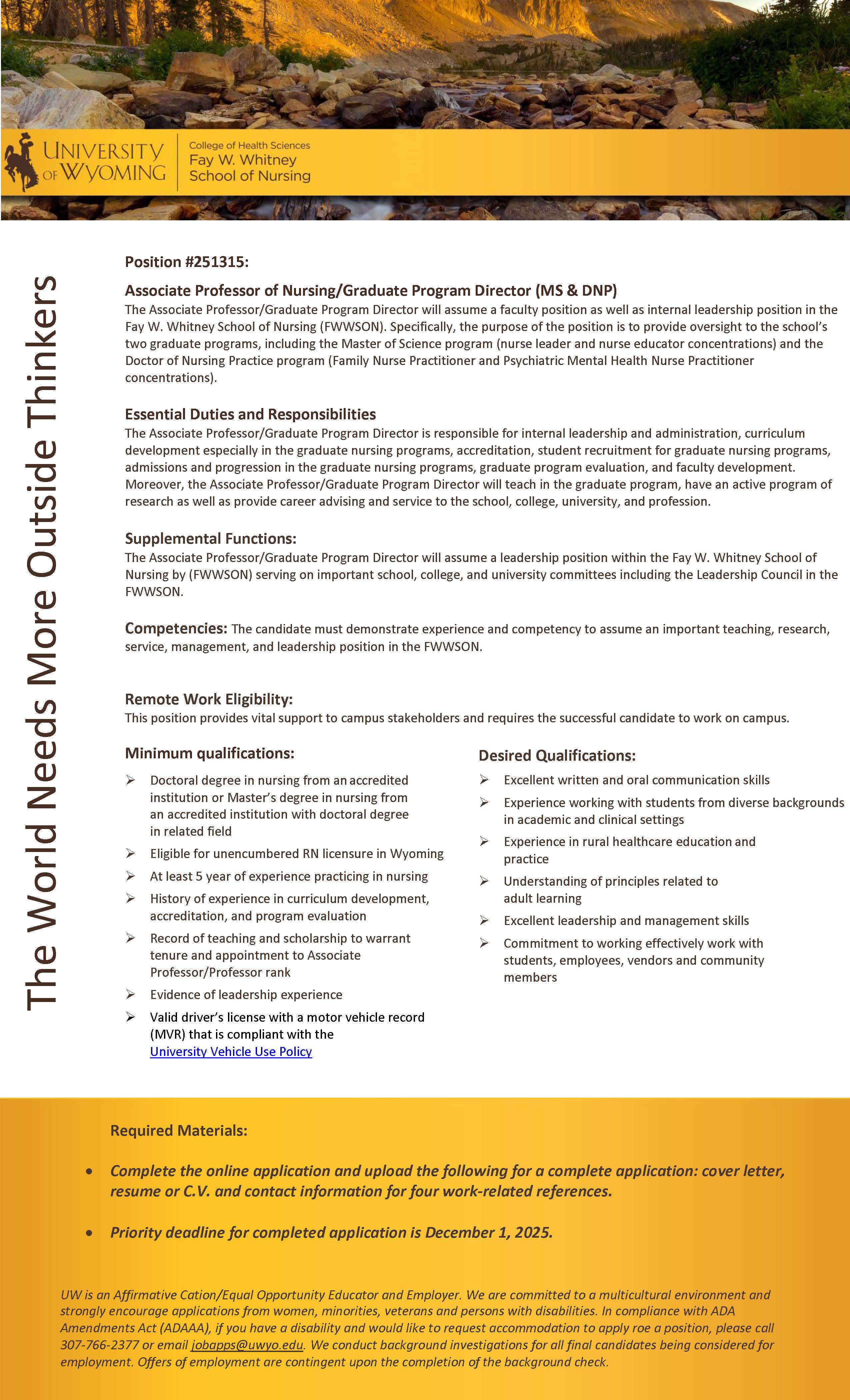 assoc prof grad flyer