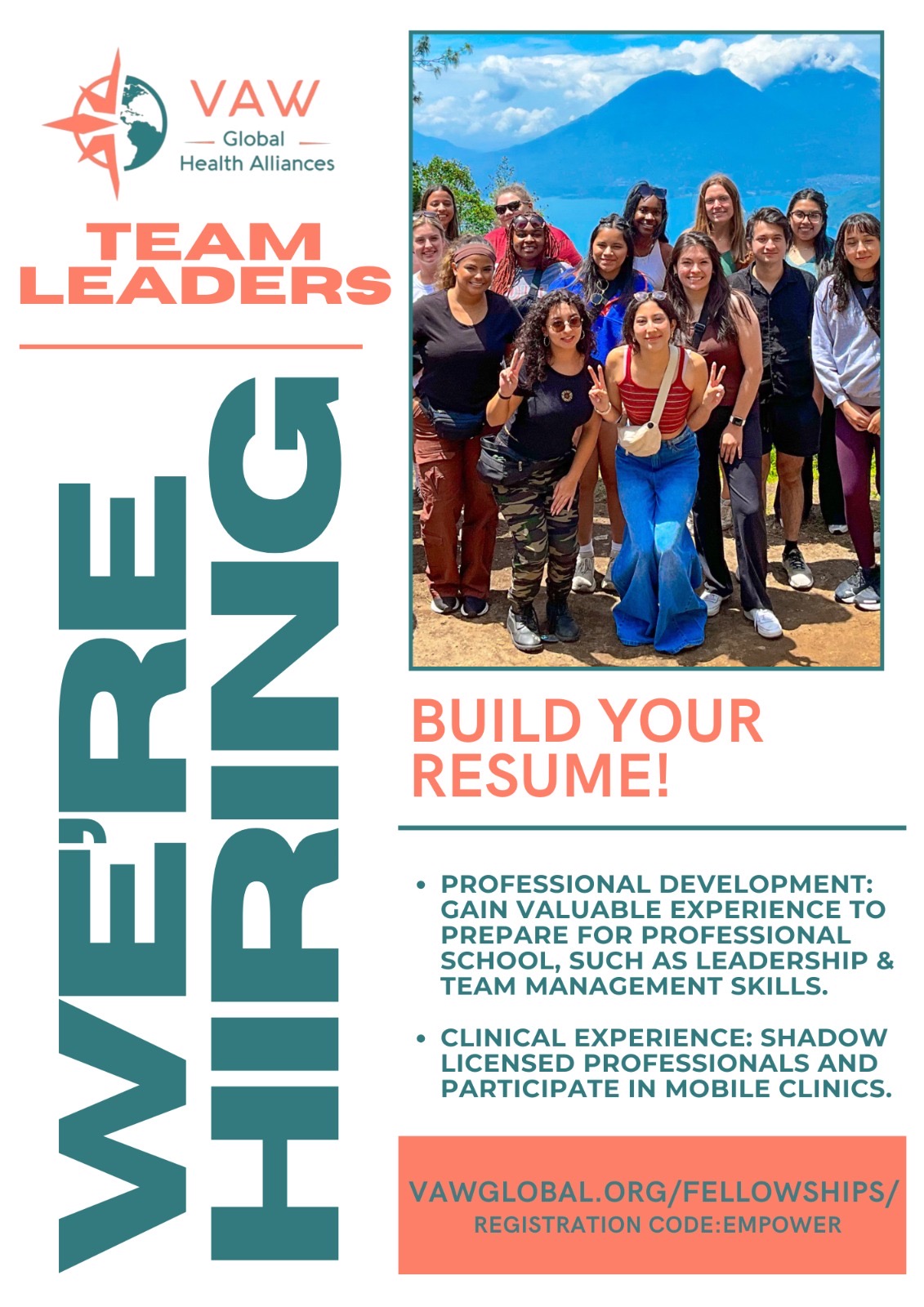 intership flyer