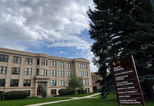 west side of health sciences building 
