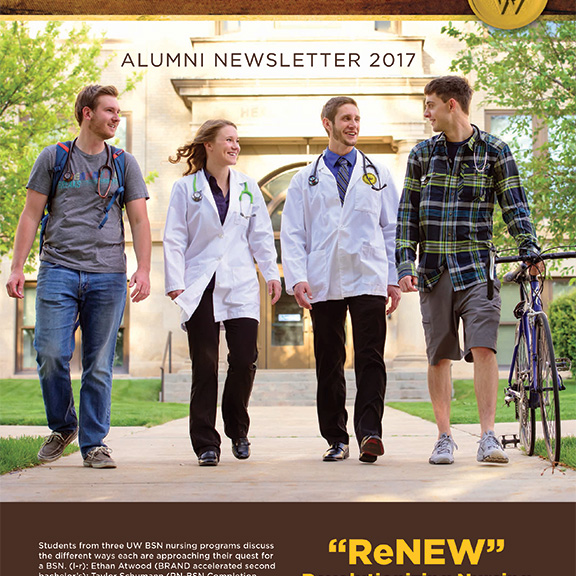 Students walk on campus