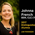 Johnna French, 2017 Distinguished Alumna
