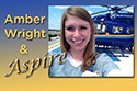 Amber Wright takes a selfie on the helipad at the Mayo Clinic during her summer internship. 