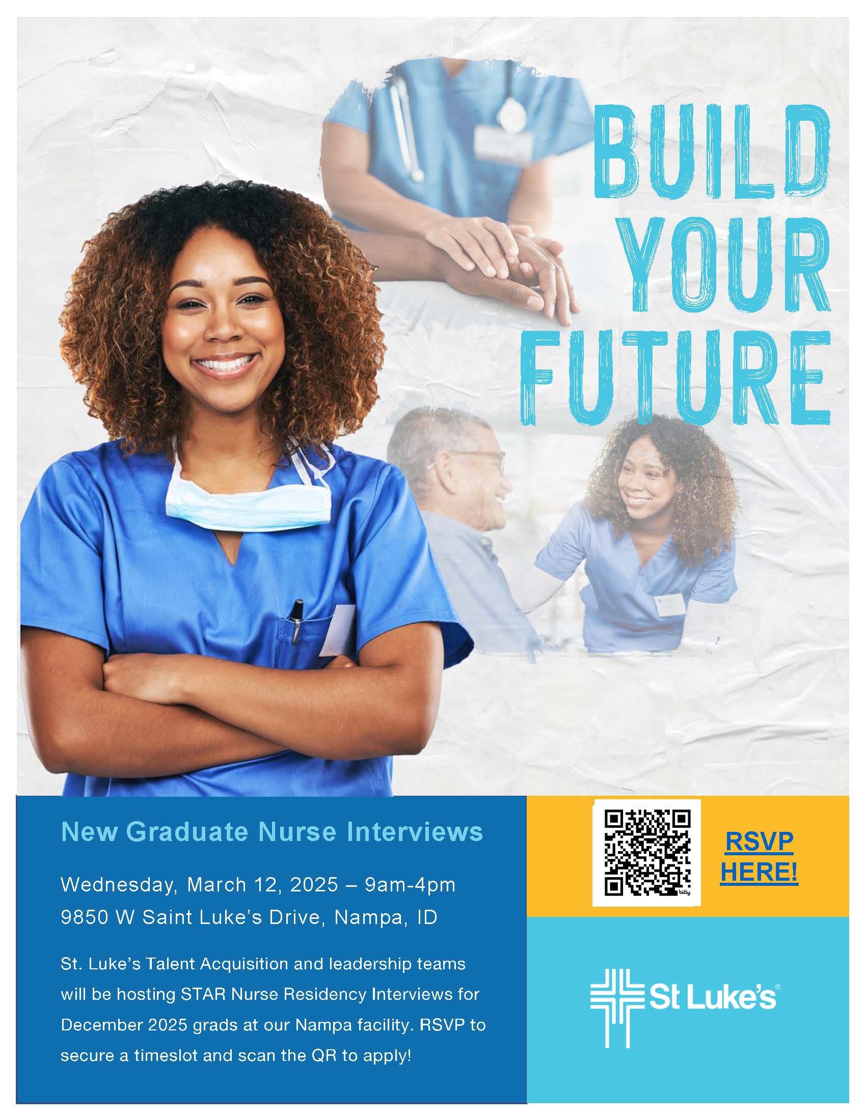 nursing job flyer