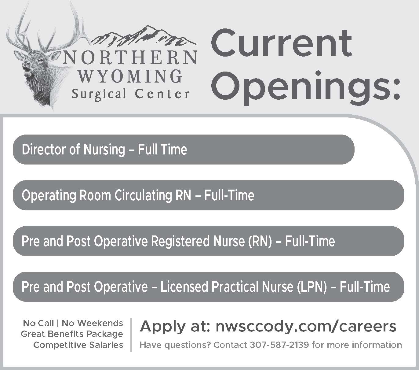 job flyer north wy