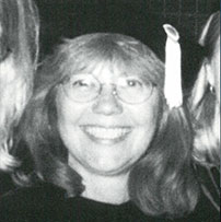 black and white photo of susan elaine ward