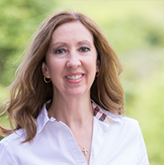mary kay in a white shirt