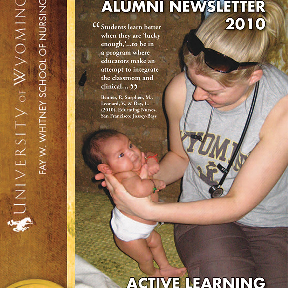 2010 Alumni Newsletter cover