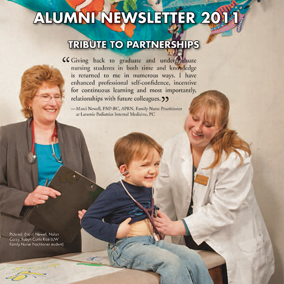 2011 alumni newsletter cover