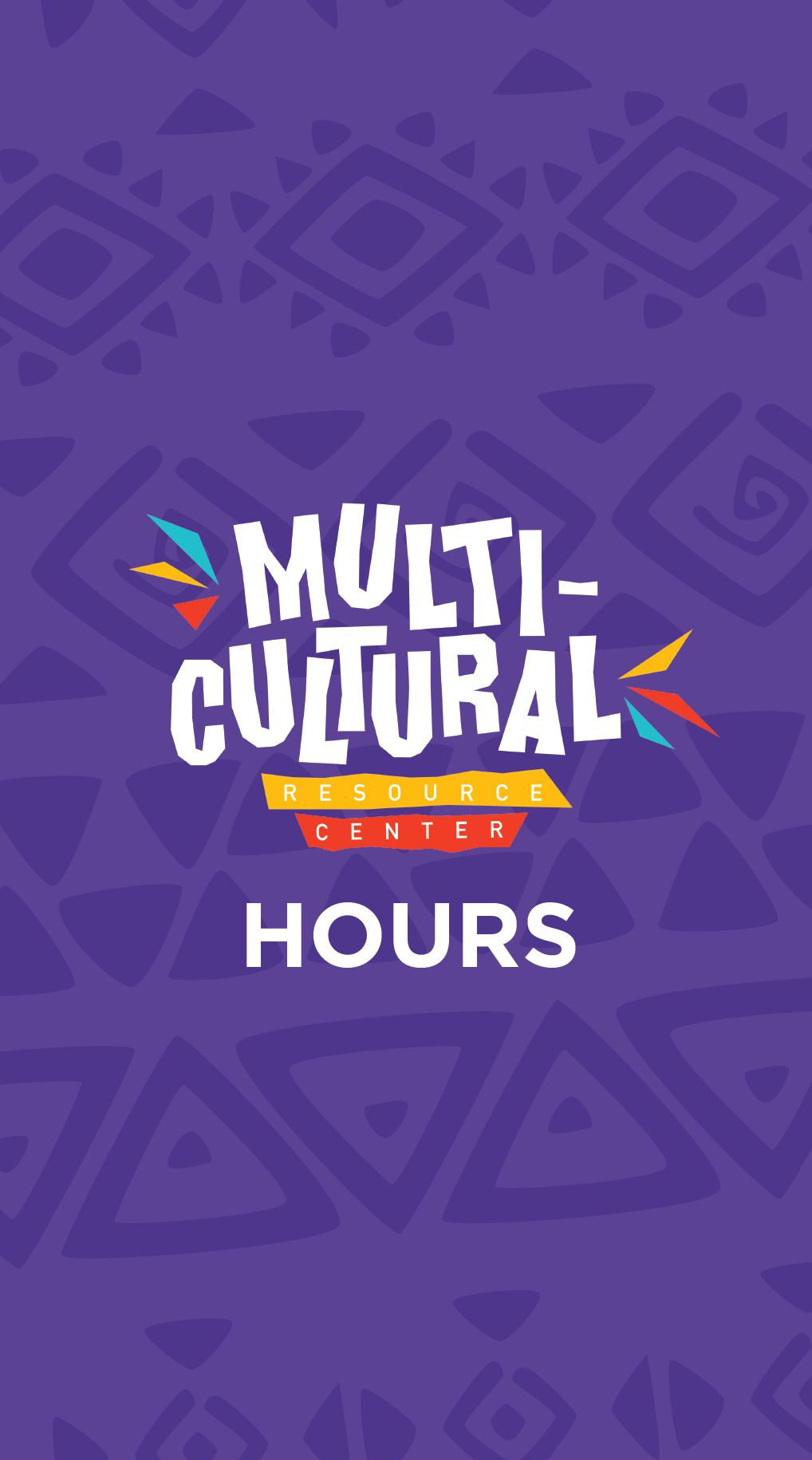 Title: Multicultural Resource Center Hours 