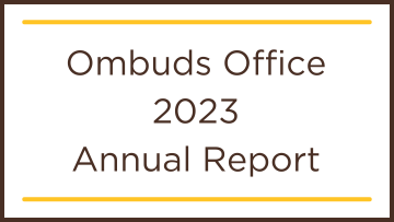 Ombuds Office 2023 Annual Report