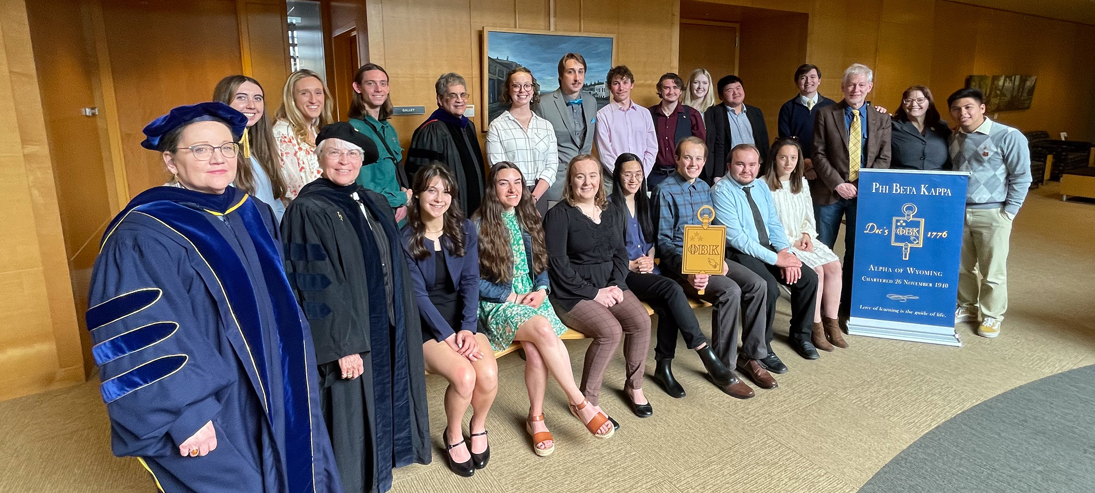 2023 Inductees into Phi Beta Kappa from the University of Wyoming