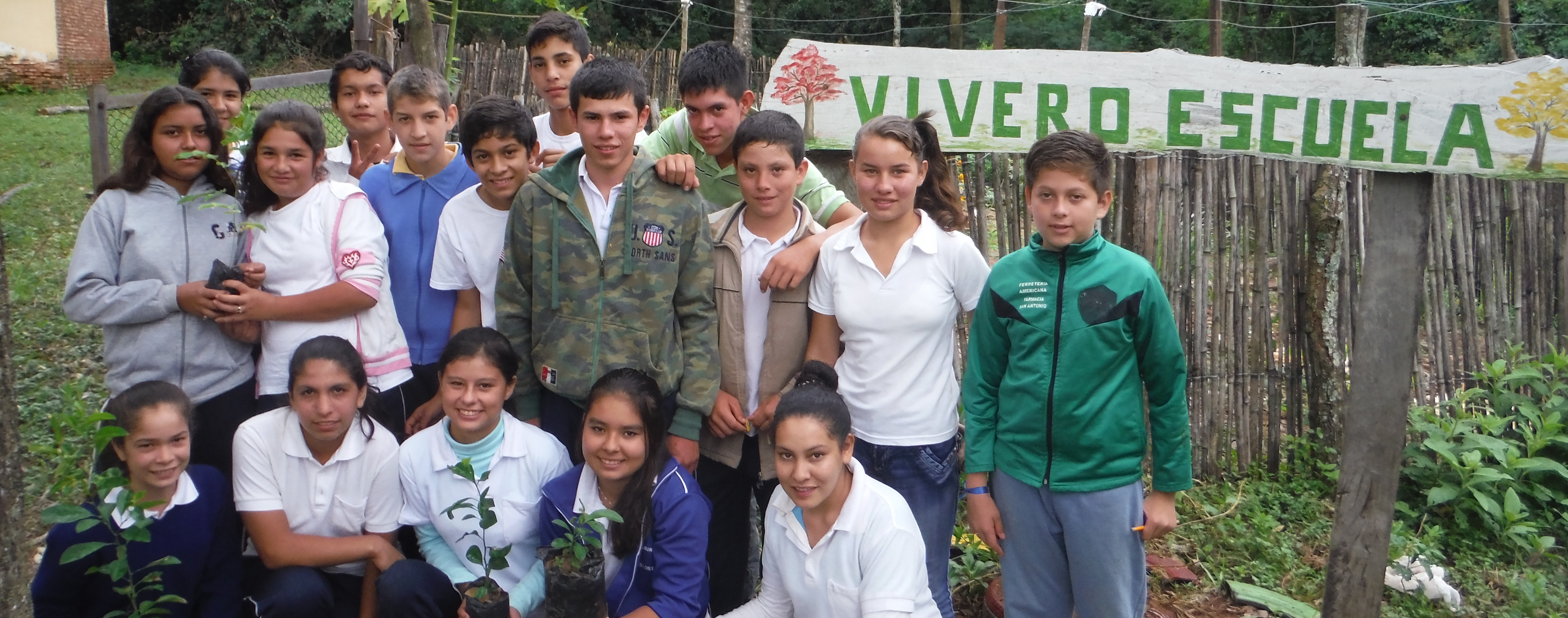 Children at a school nursery during a peace corps experience