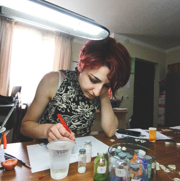 a pcv working on an income generating business for women in Georgia