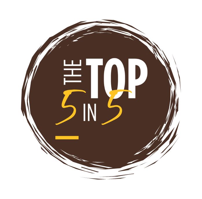 picture of top 5 in 5 logo