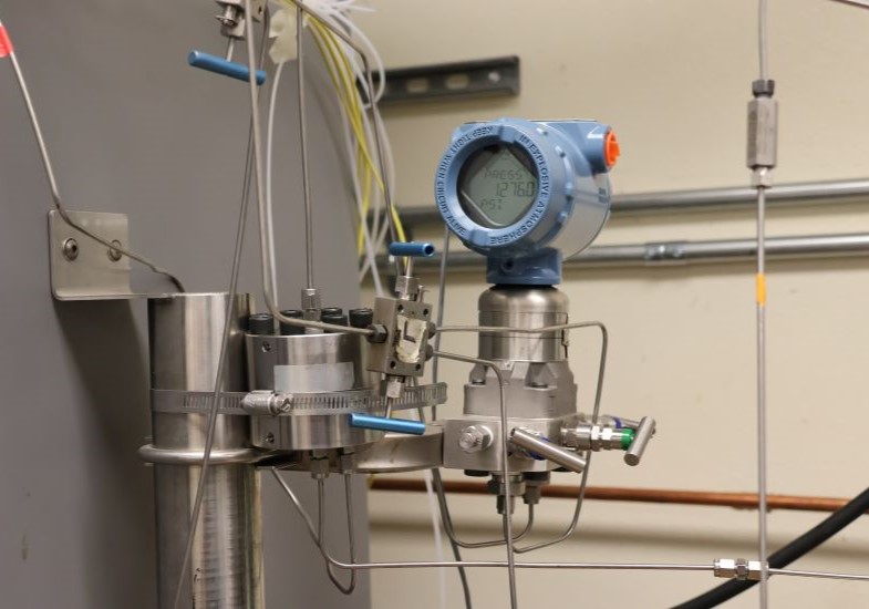 instrument in reservoir lab