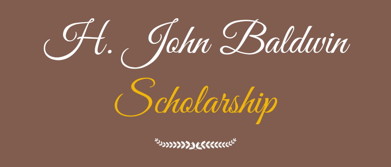 scholarship title - baldwin, john