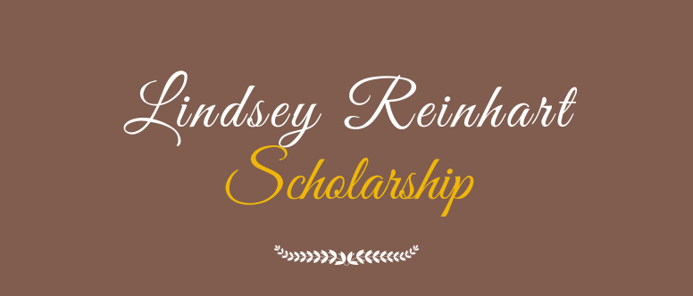 Lindsey Reinhart Scholarship title