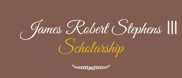 James Robert Stephens III Scholarship title
