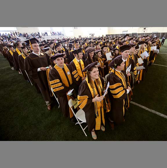 UW Graduation Ceremony. 