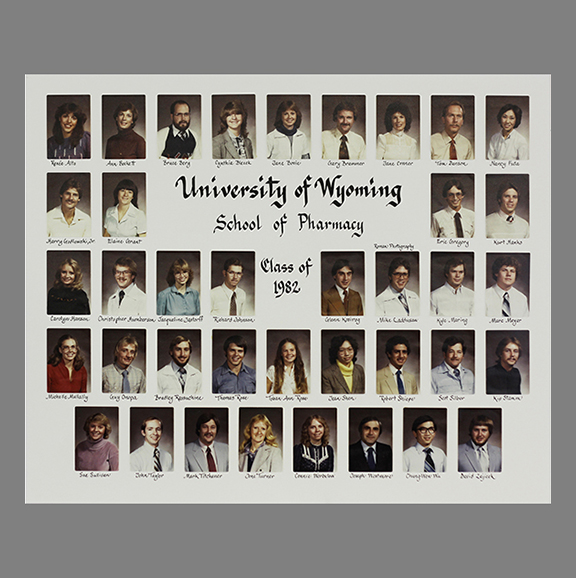 UW School of Pharmacy class of 1982.