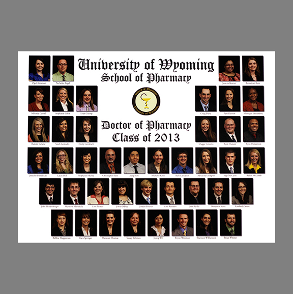 UW School of Pharmacy class of 2013.