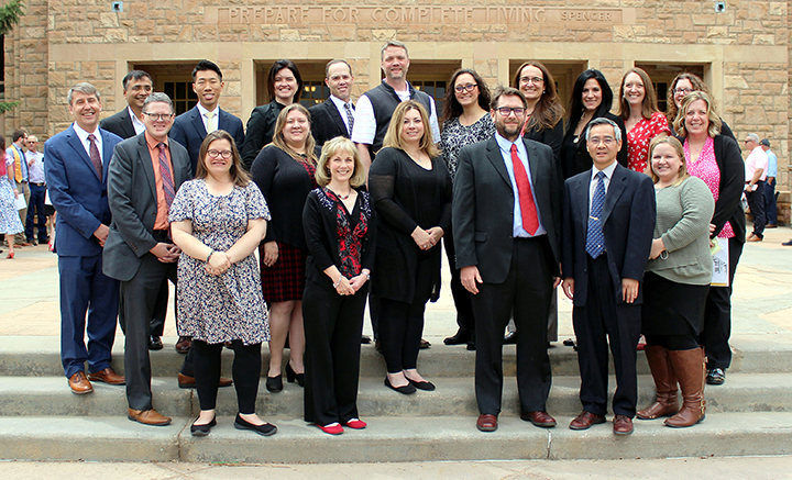Faculty members with the UW School of Pharmacy.