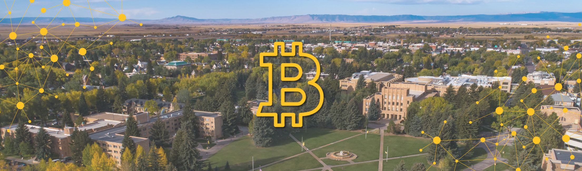 A campus aerial view