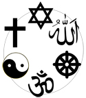 image of religious symbols from around the globe