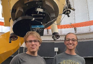 Two students at RBO