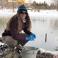 Program in Ecology student Linnea Rock