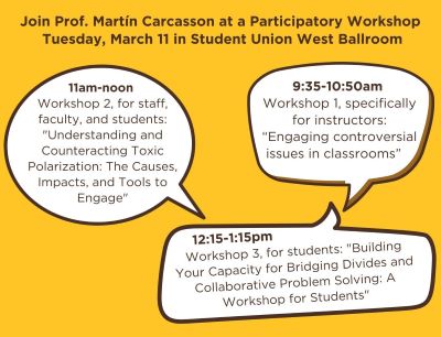 Carcasson workshops list