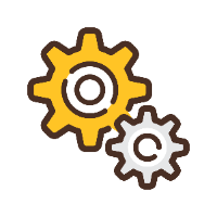 Gears icon
