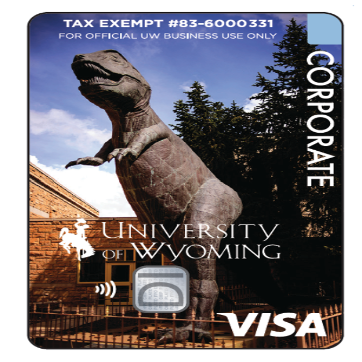 Procurement card design for University of Wyoming