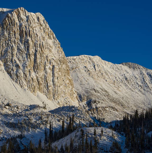 Snowy Range Mountains outside of Laramie