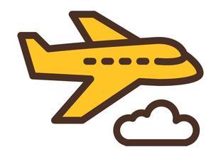 UW Icon of a plane