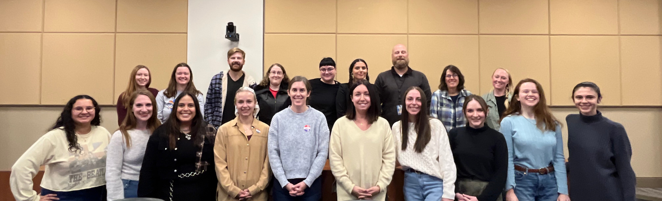 Psychology Graduate Student Diversity Committee poses for a group photo.