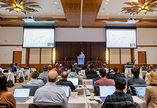 Presentation in the Gateway ballroom