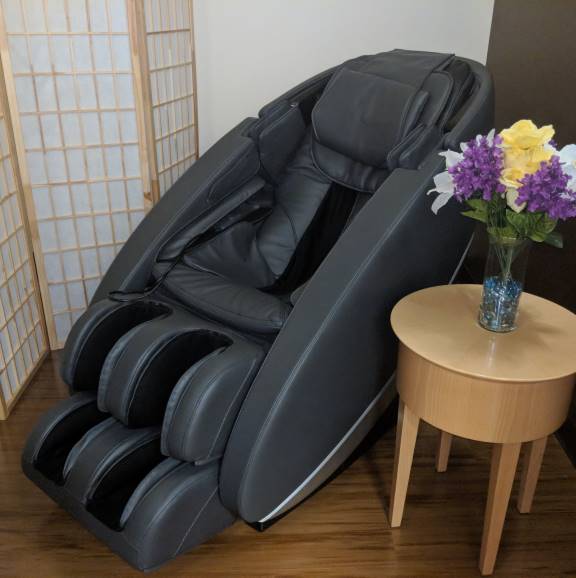 Massage chair at Half Acre