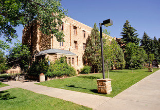 Knight Hall on a sunny day