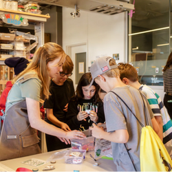 K-12 Students Exploring the STEM Carnival