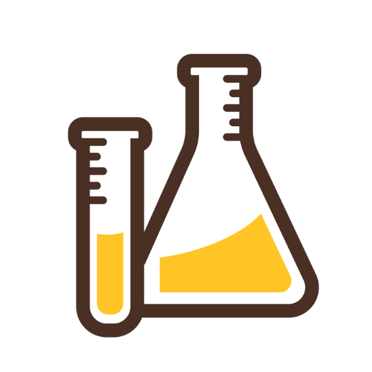 Icon of a beaker and test tube