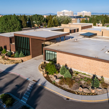 Aerial view of UW campus