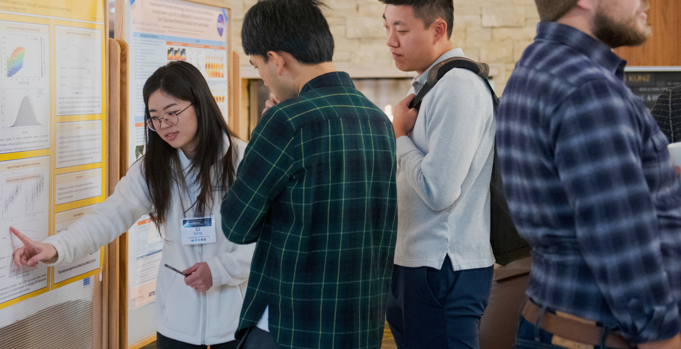 Graduate Student working in the Stable Isotope Facility
