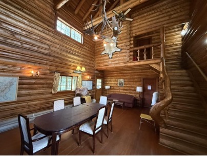 Back Johnson living room and stairs