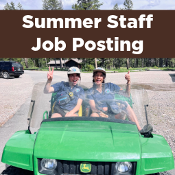 View the summer staff job posting
